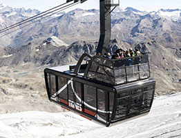 Die größte und höchste Cabrio-Seilbahn der Welt