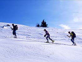 Skiing in Flaine