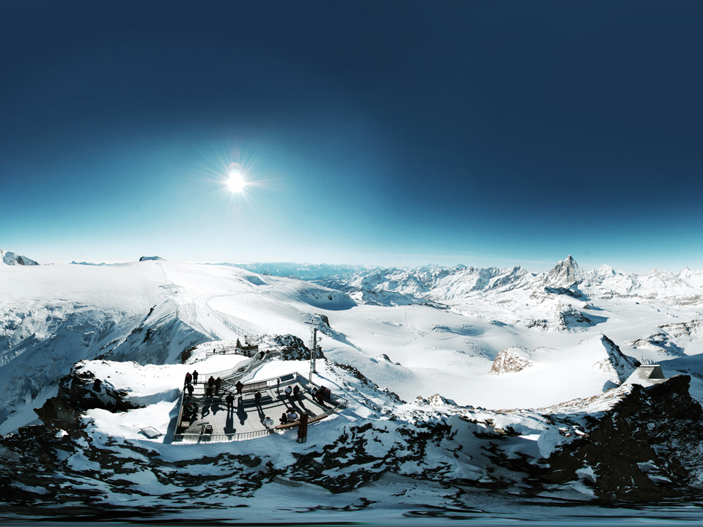 Matterhorn Glacier Ride - Europe's highest mountain station - Bergundbahn.com