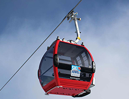 The new Schatzbergbahn in Auffach