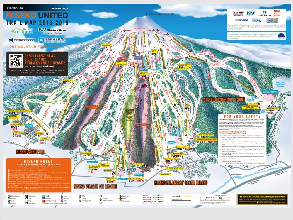 Map Niseko