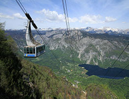 Vogel-Seilbahn - die schönsten Aussichten in Slowenien