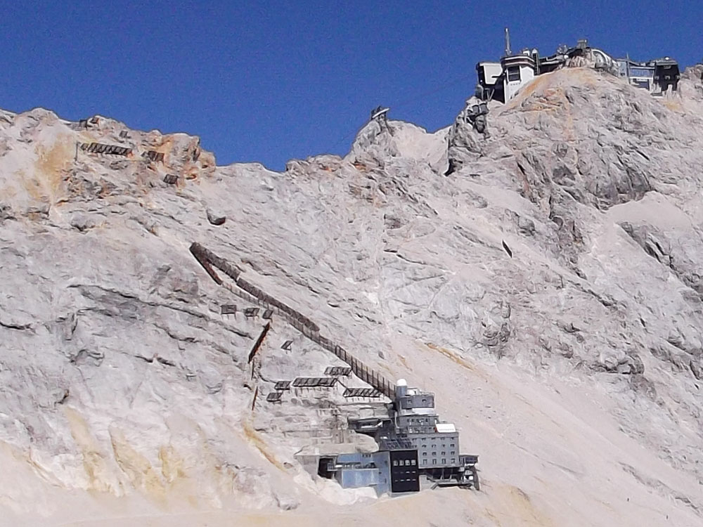 Zugspitzbahn buiten gebruik wegens ongeluk